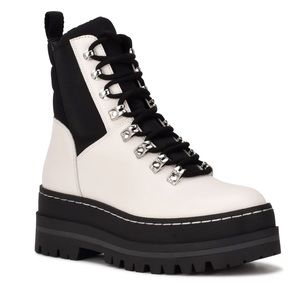 BRAND NEW Marc Fisher Plune Combat Boot